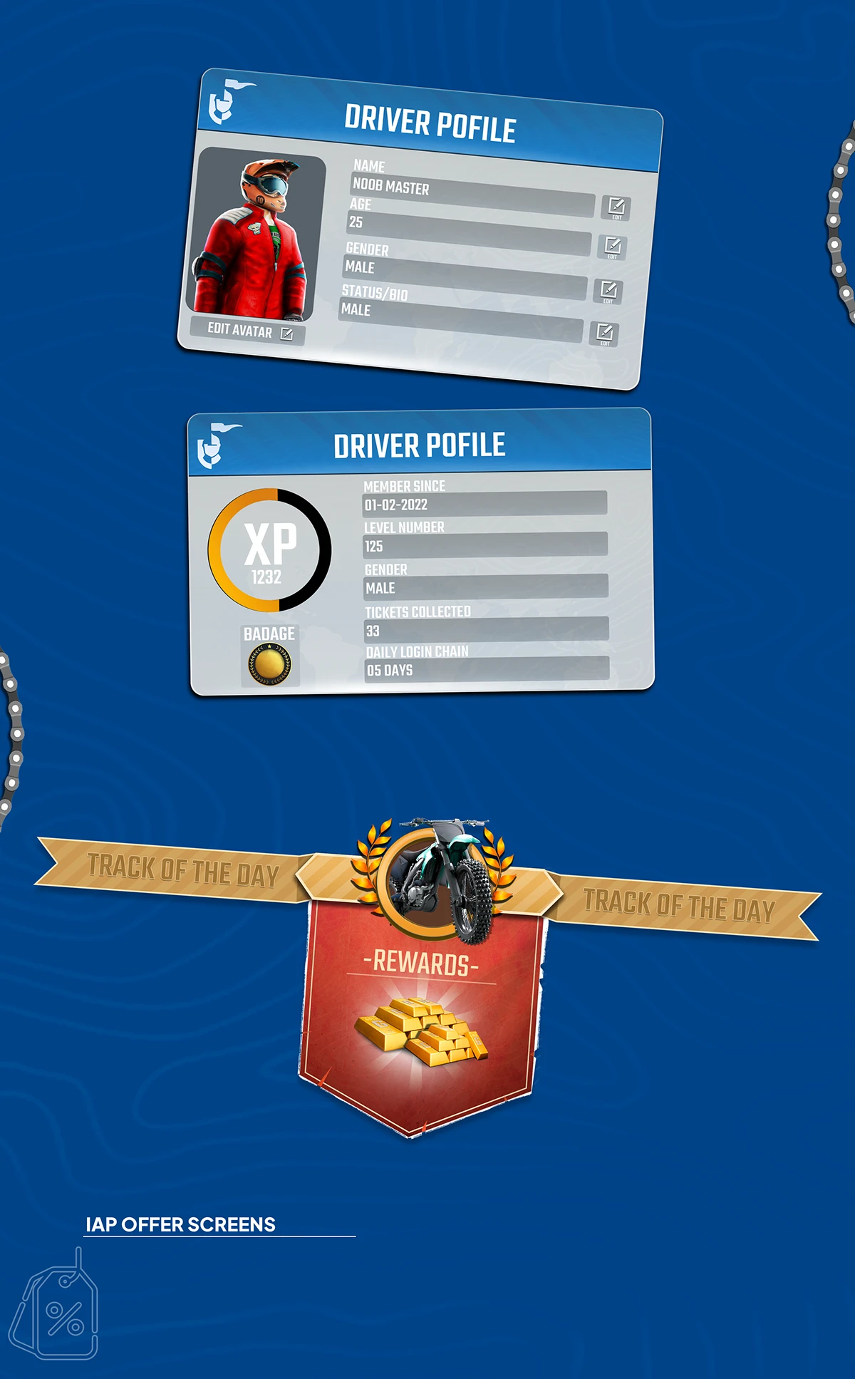 Game UI Elements - Complete Design Kit - 6