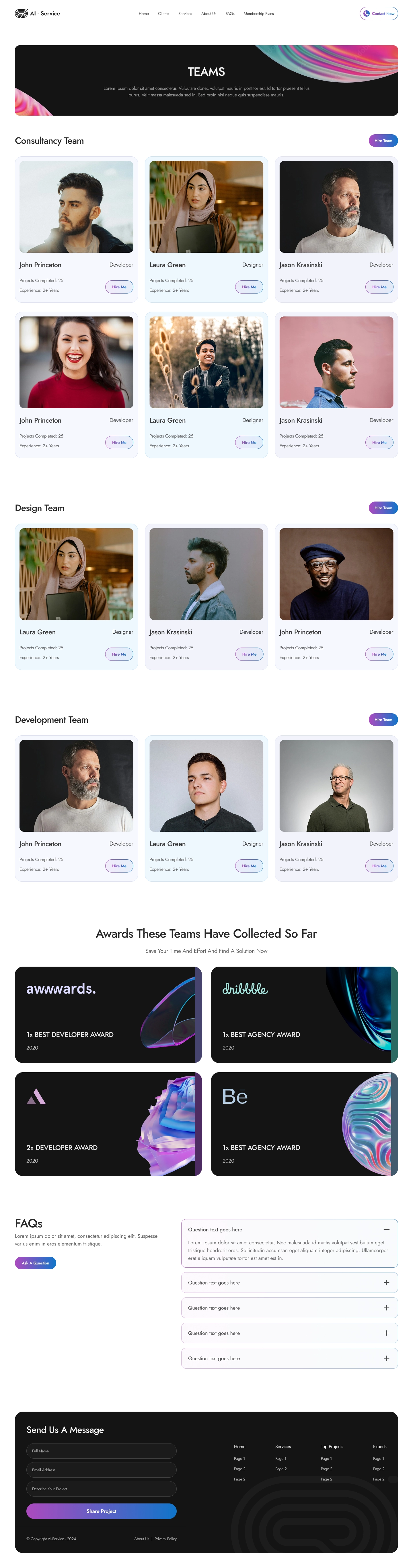 AI Services Website - Complete Design - 6