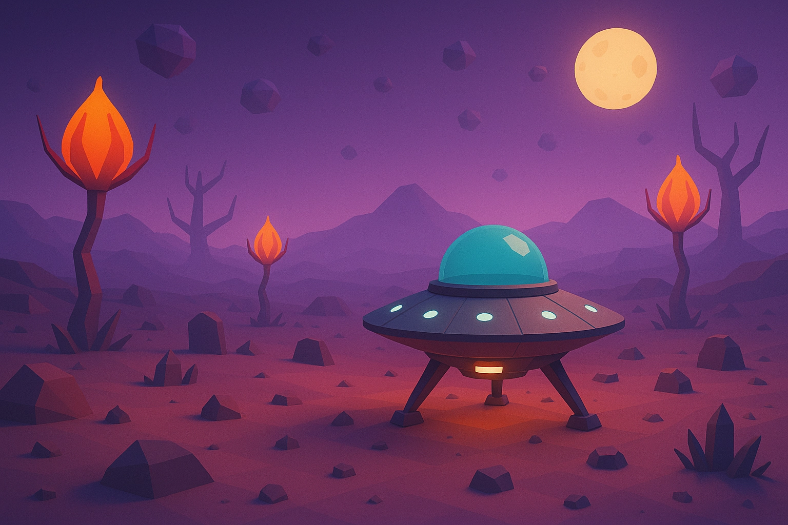 Alien Planet Scene