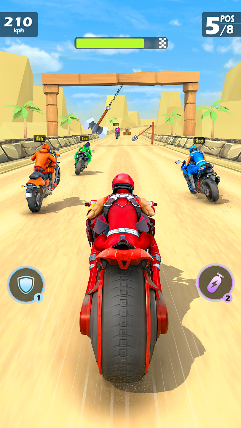 Bike Racing Game - Complete UI Flow - 2