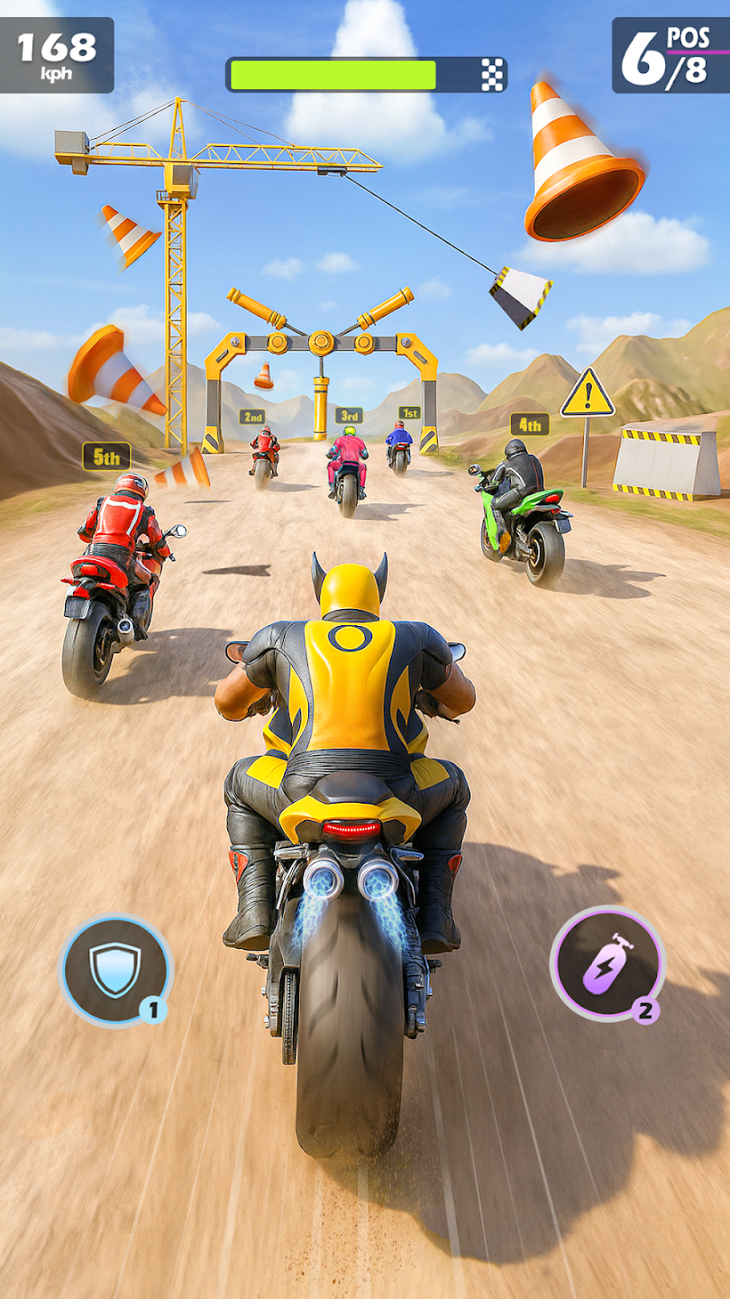 Bike Racing Game - Complete UI Flow - 3