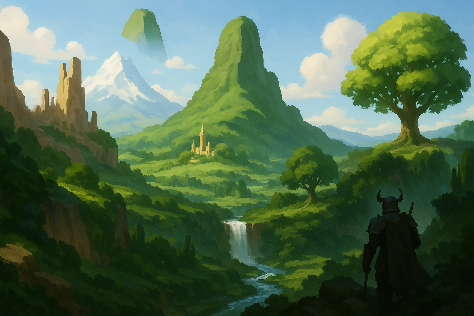 Fantasy Kingdom Landscape