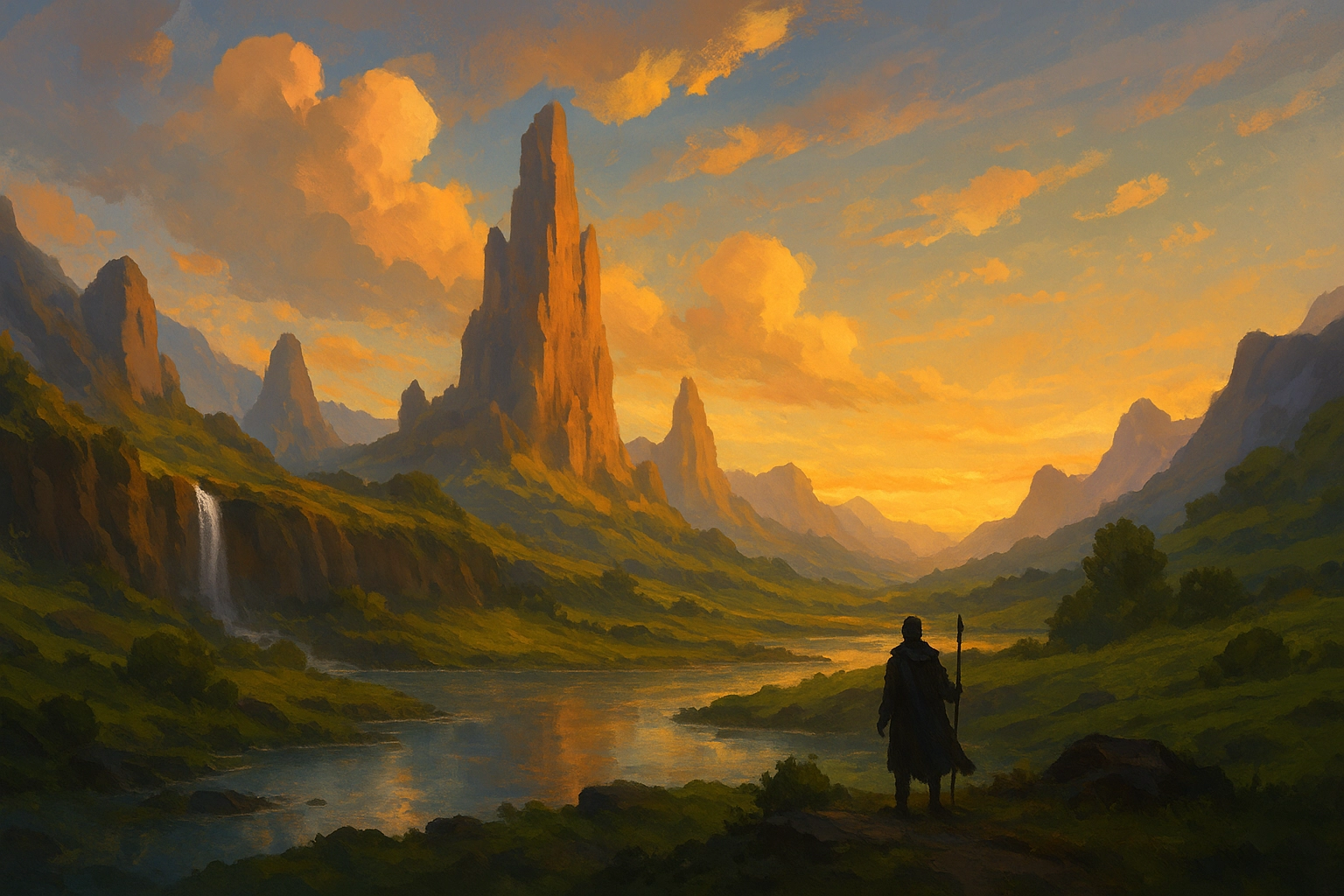 Golden Sunset Valley