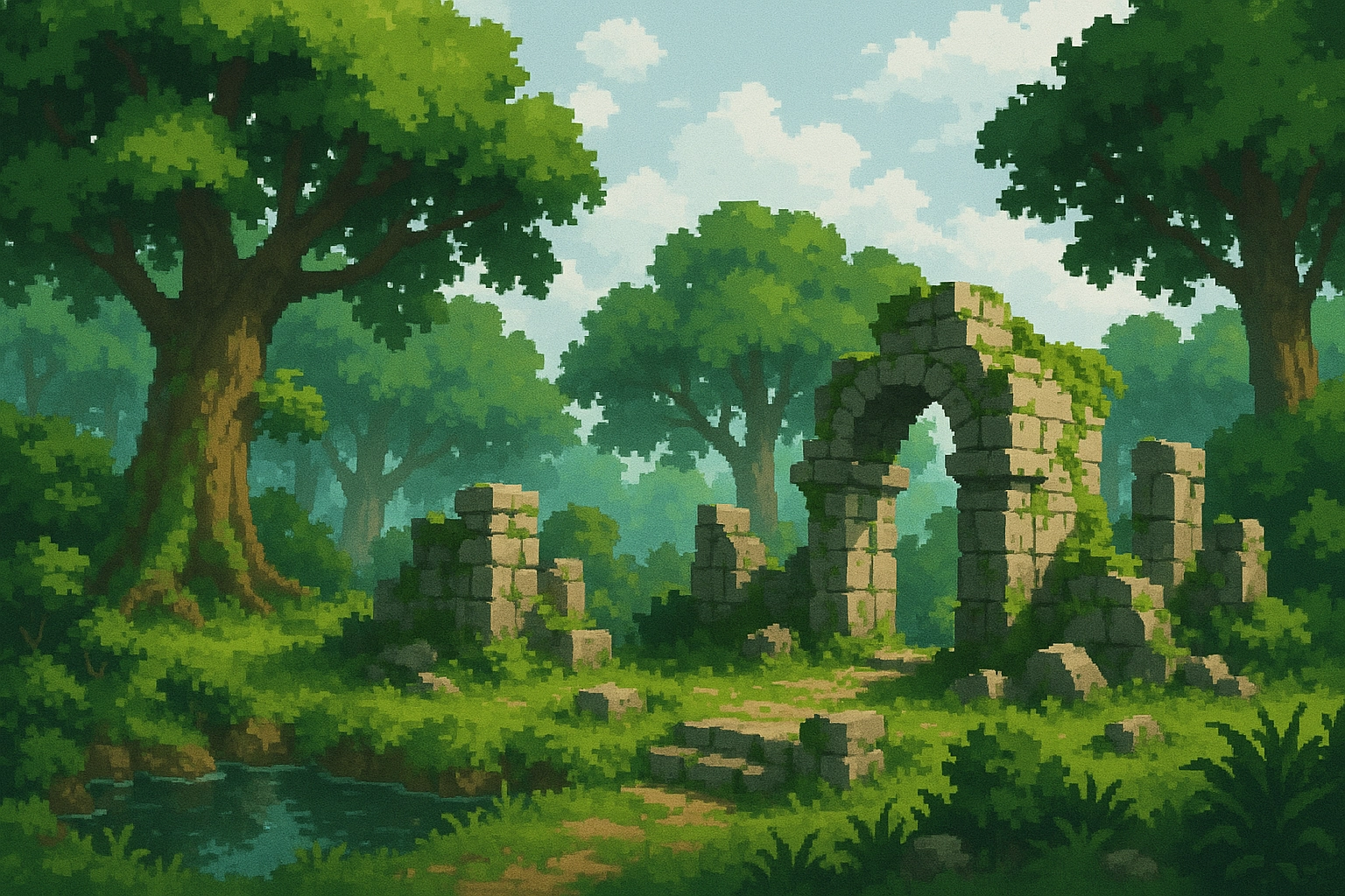 Jungle Temple Ruins
