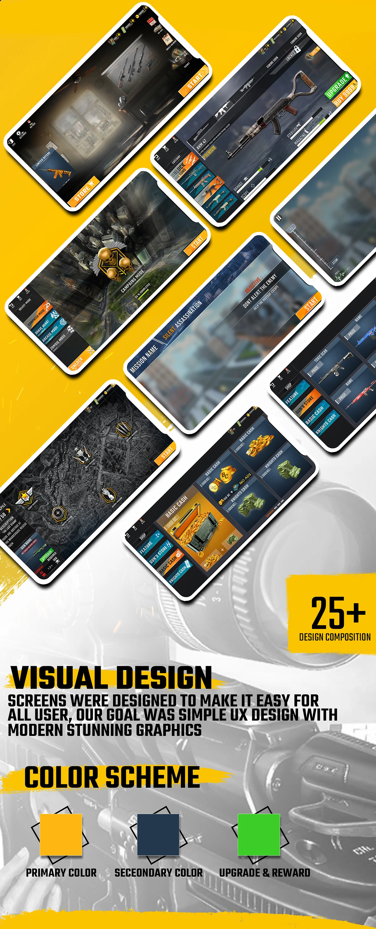 Sniper Game - Complete UI Flow - 1