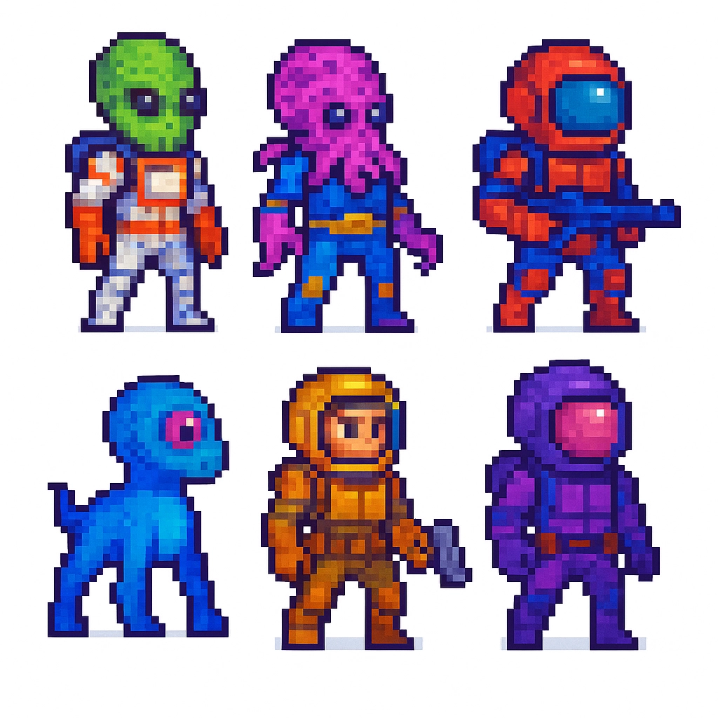 Space Character Collection