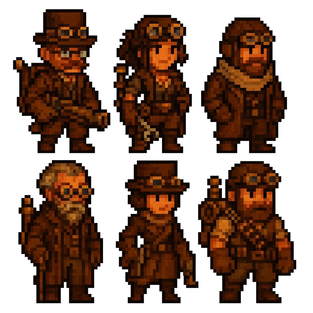 Steampunk Adventurers